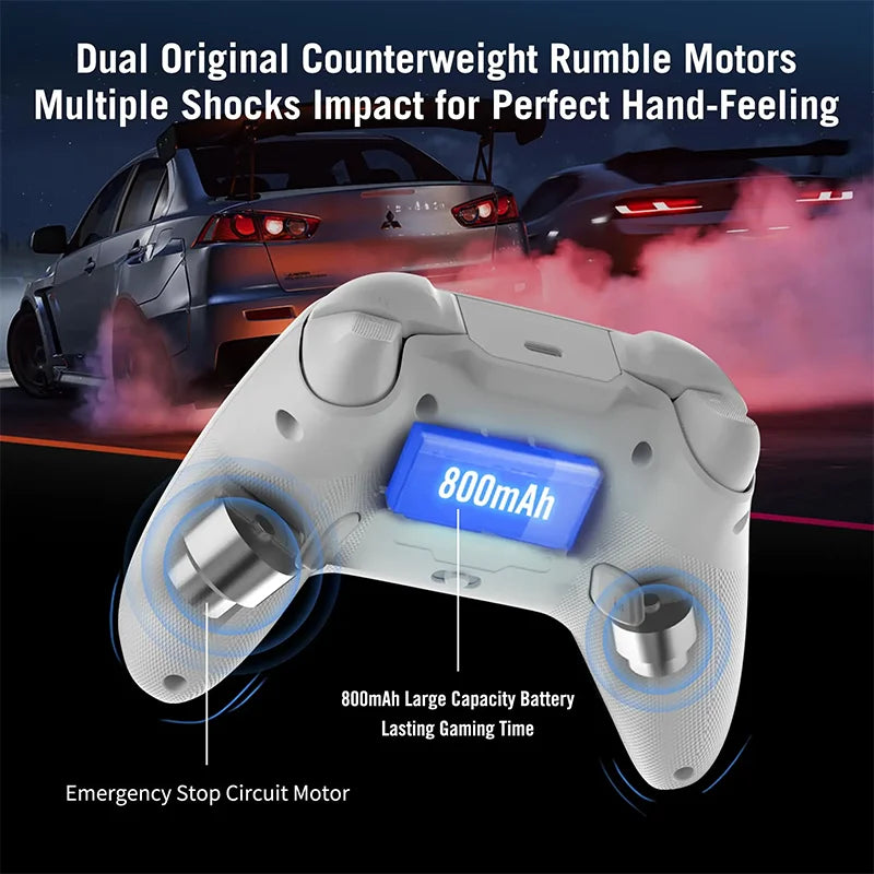 Flydigi Direwolf 2 Bluetooth Wireless Gamepad With Hall Lineness Function Controller For PC Switch iOS Android