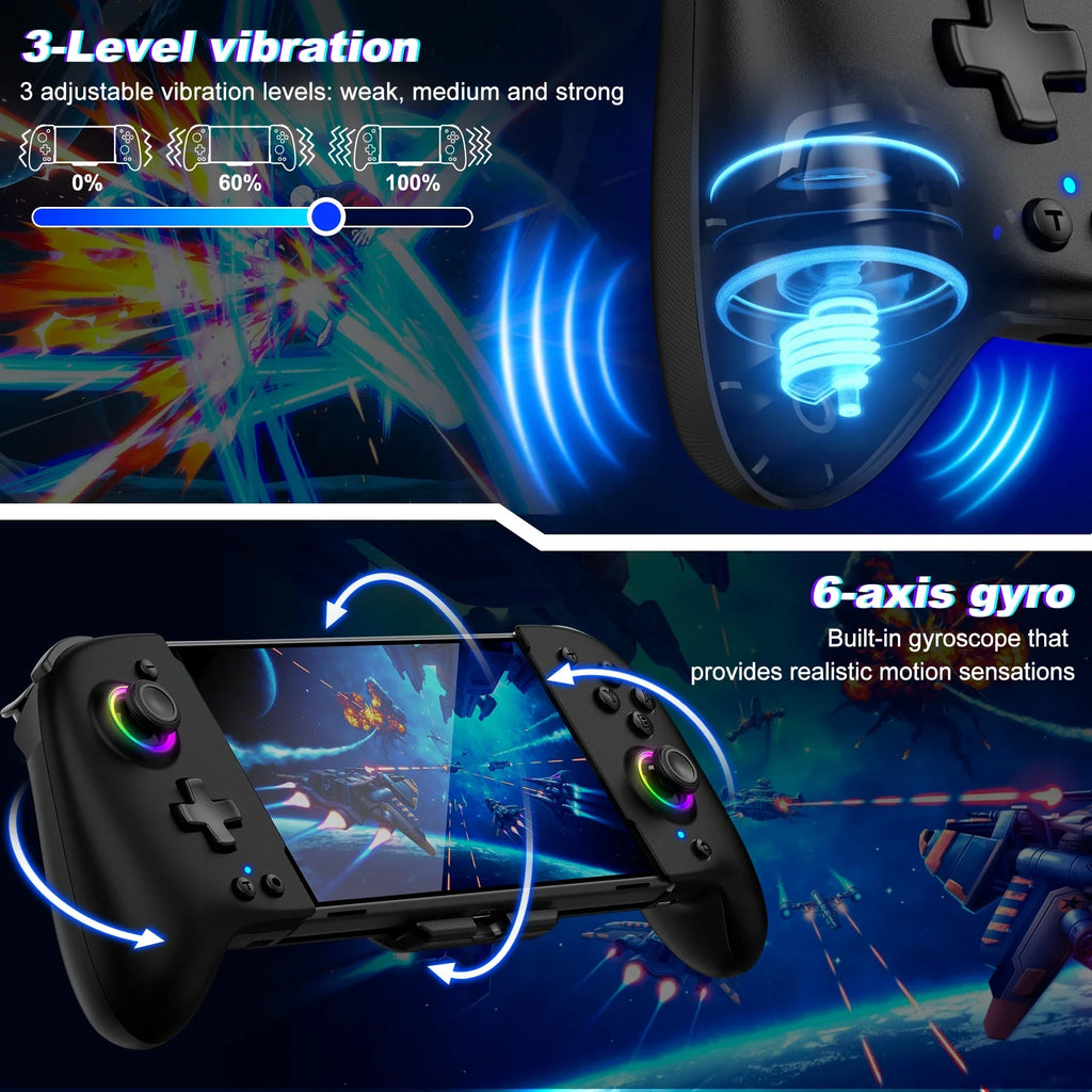 BEBONCOOL Wireless Switch/Switch OLED Controller, No Deadzone