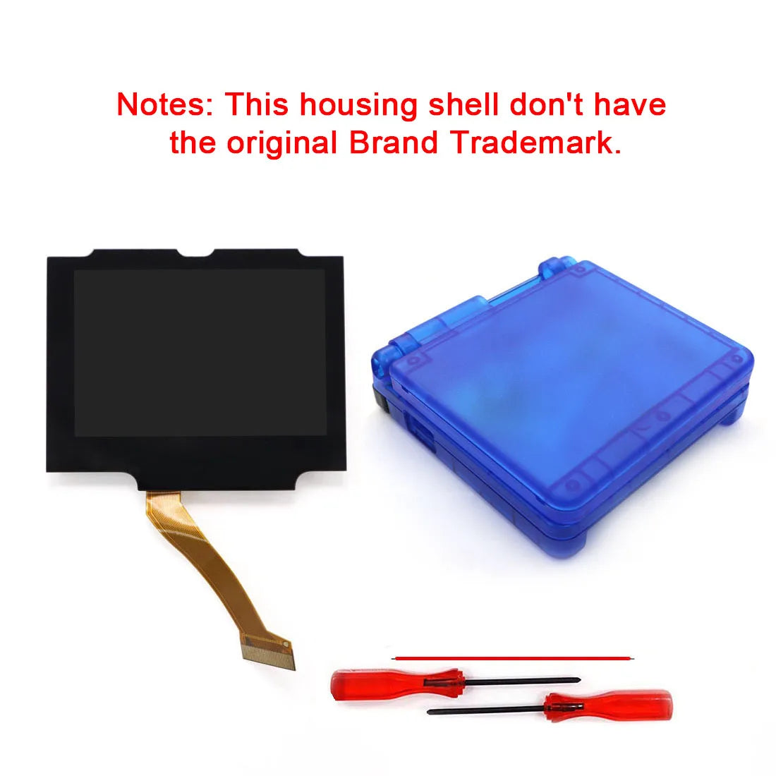 HISPEEDIDO Pre-Laminated IPS 3.0 inch V5 Real Drop in Screen For GBA SP LCD Replacement Kits Build in OSD Menu Easy to Install