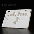 Leverless Hitbox Game Controller Fighting Joystick, Portable Duelpad Style Game Stick for Multi Platform Gaming Entertainment