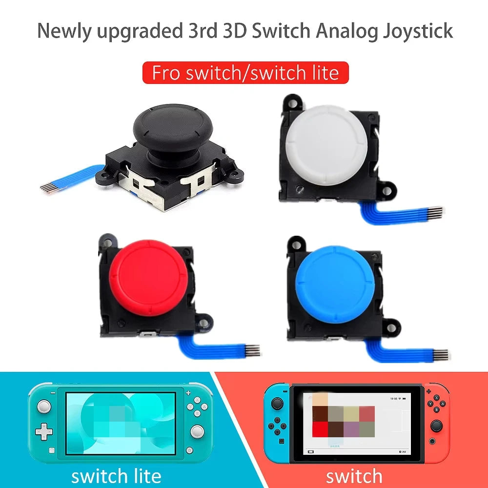 3D Joystick Replacement for Switch Lite & Switch Joy-Con
