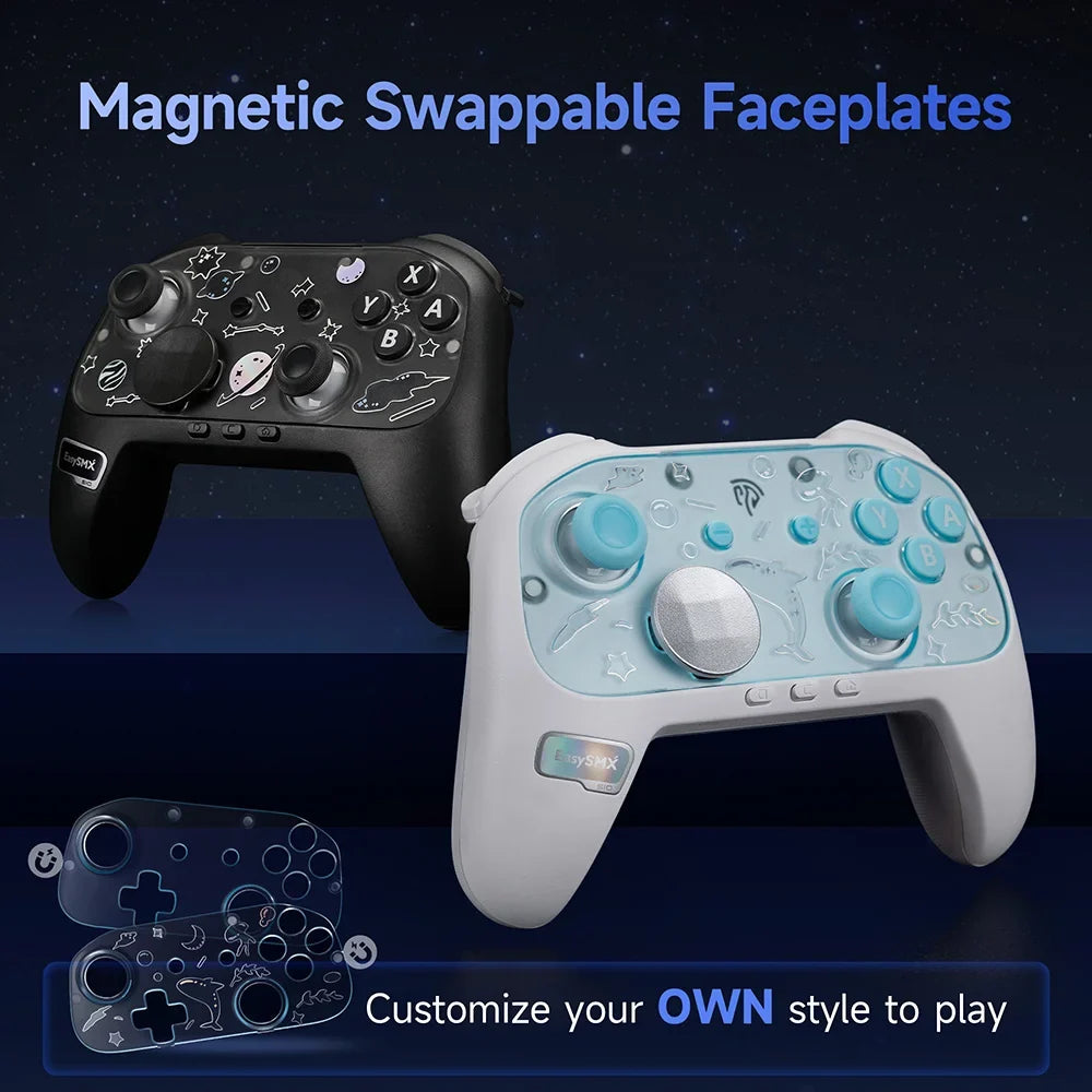 EasySMX S10 Wireless Gamepad TMR Joystick for Switch 2, PC, Phone
