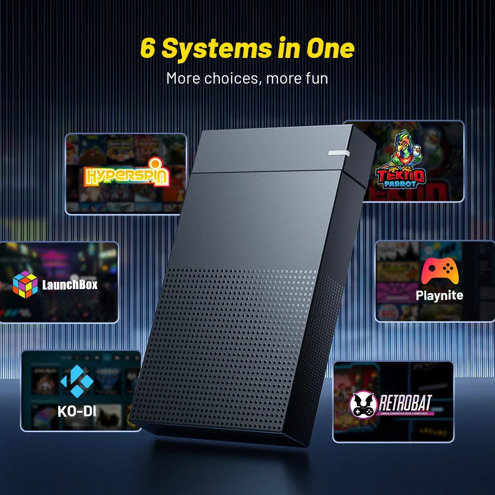 KINHANK 4TB Retro Gaming HDD, 75000+ Games, PS2-PS5 Emulators