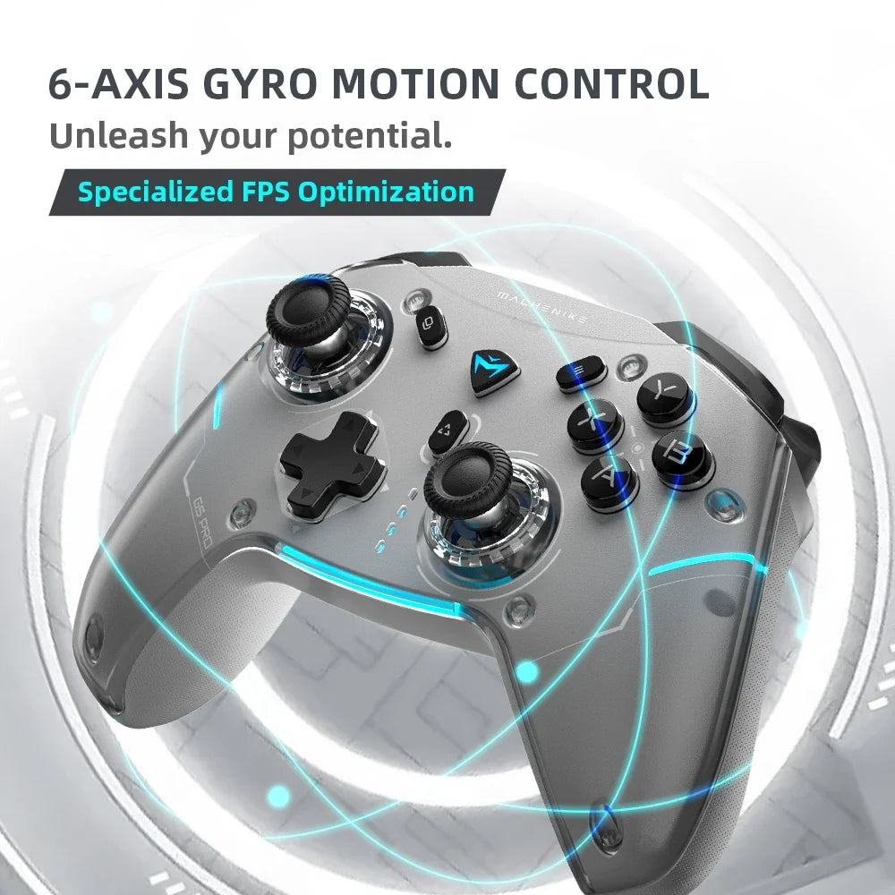 MACHENIKE G5Pro Max SE Wireless Gamepad, Hall Effect, Dock