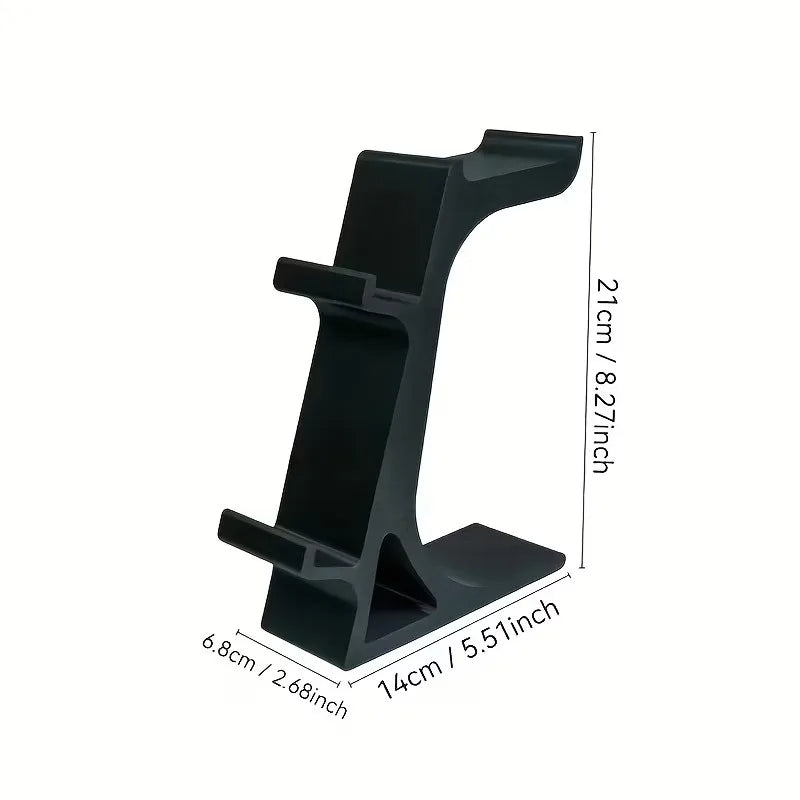 Controller and Headphone Stand for PS5, Switch, PC Gamepads
