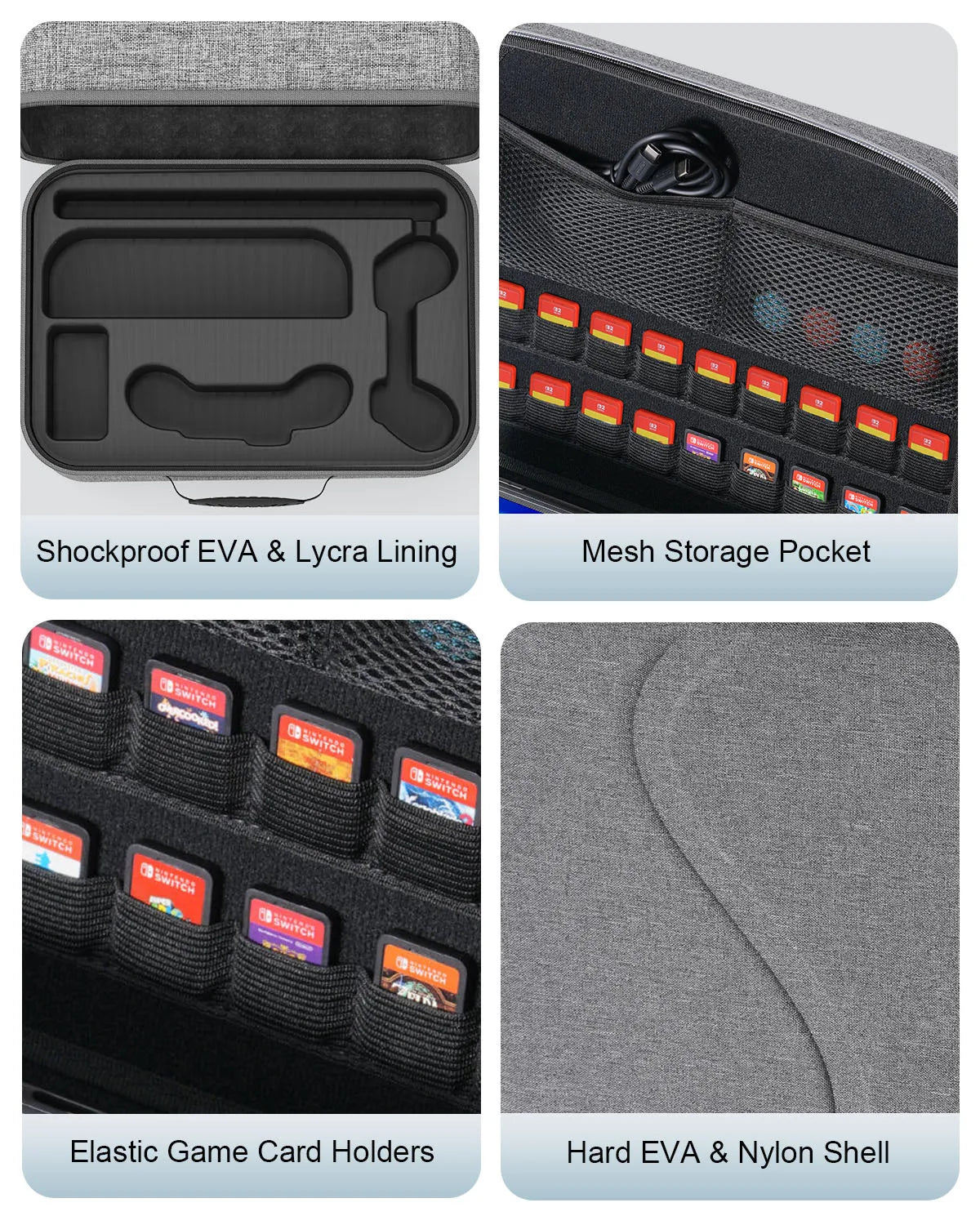 STARTRC Case for Nintendo Switch 2, Pro Controller, 18 Cards