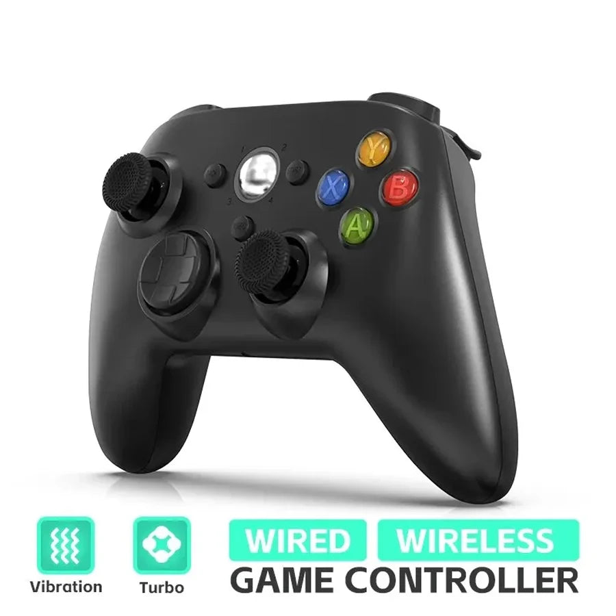 Wireless & Wired Controller for Xbox 360 & PC, Gamepad Joystick