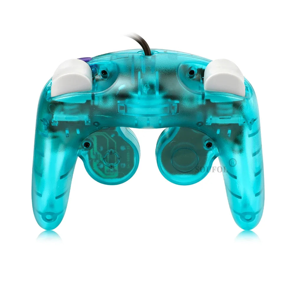 GameCube Transparent Wired Controller Gamepad, 1.5M Cable