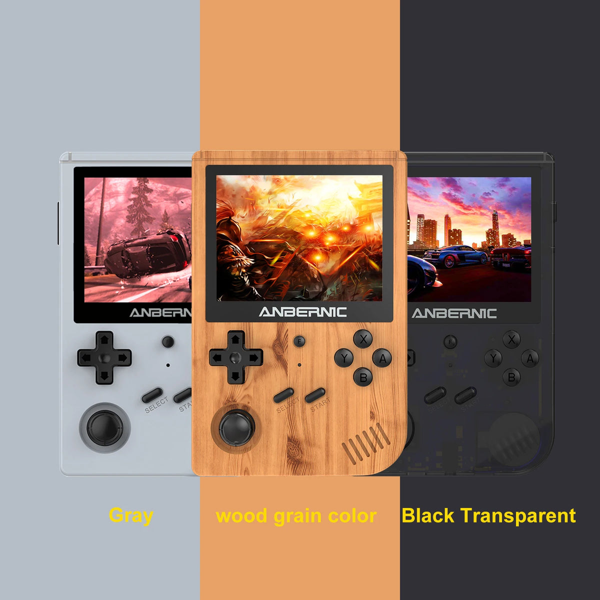 Anbernic RG351V Retro Handheld, 3.5-Inch IPS, Up to 2500 Games