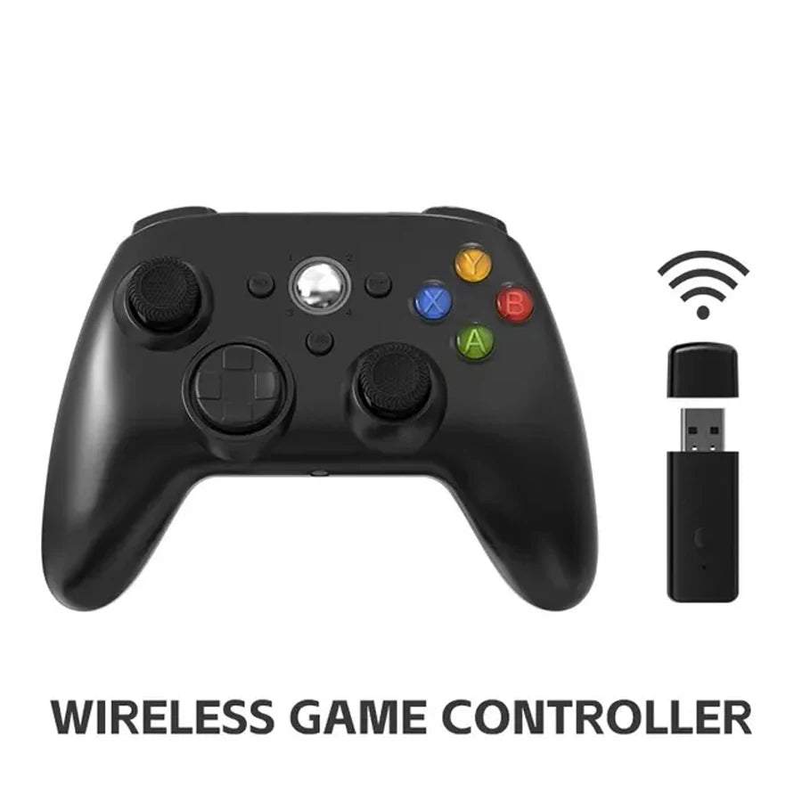 Wireless & Wired Controller for Xbox 360 & PC, Gamepad Joystick