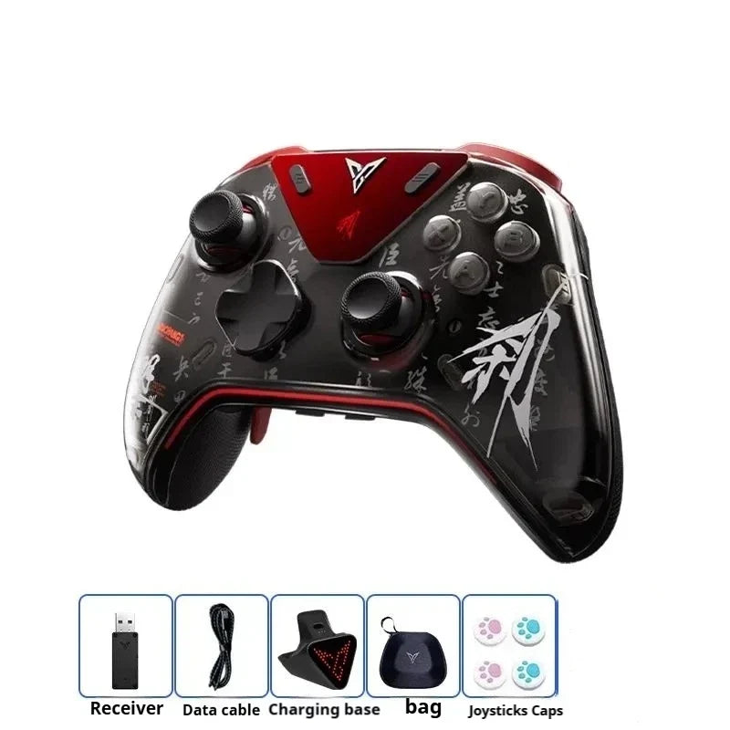 Flydigi APEX 5 Wuchang Wireless Gaming Controller with Force-Adjustable Alloy Joystick,Compatible with PC/Switch/Android/iOS MFI
