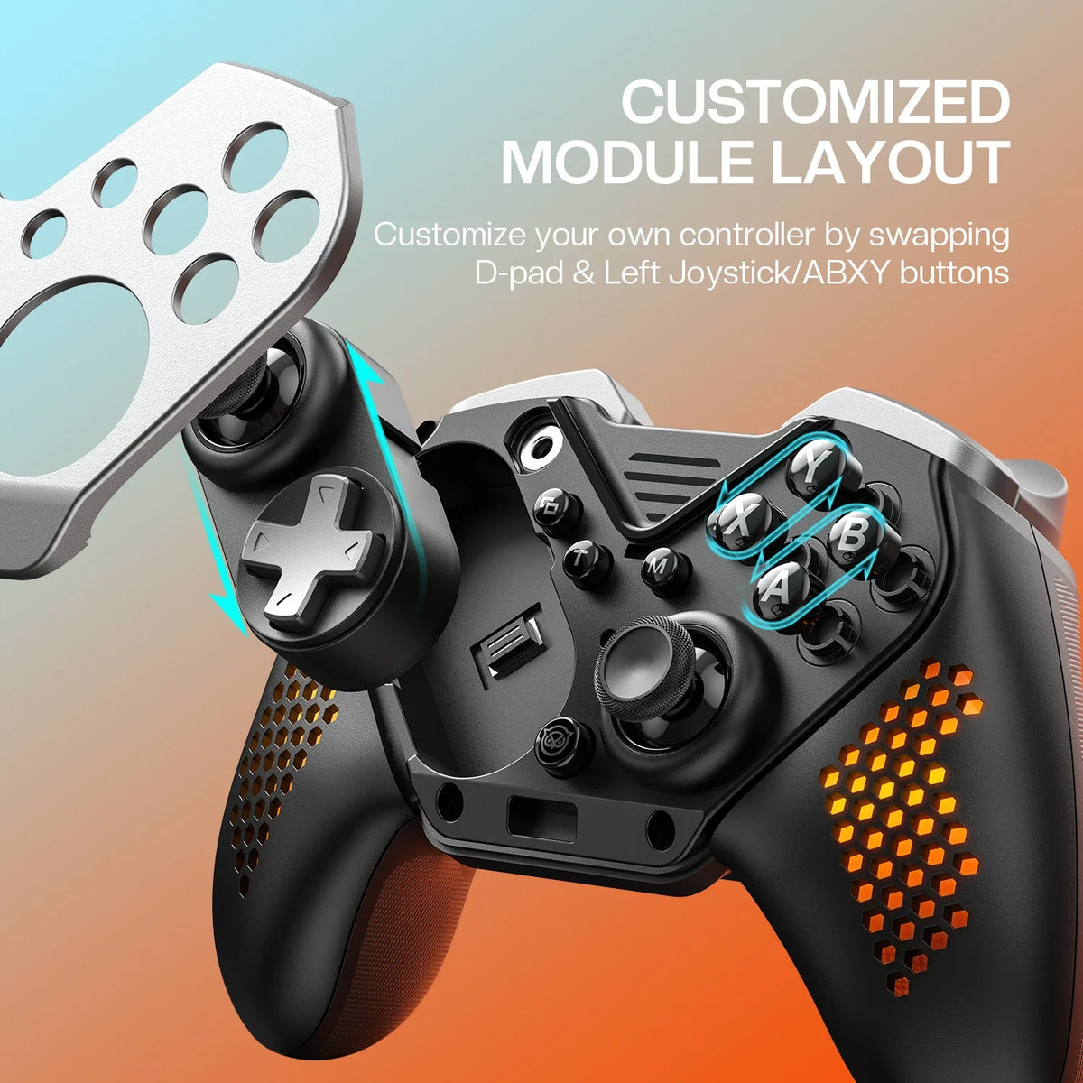 NYXI Flexi Modular Wireless Game Controller for PC/Switch 2