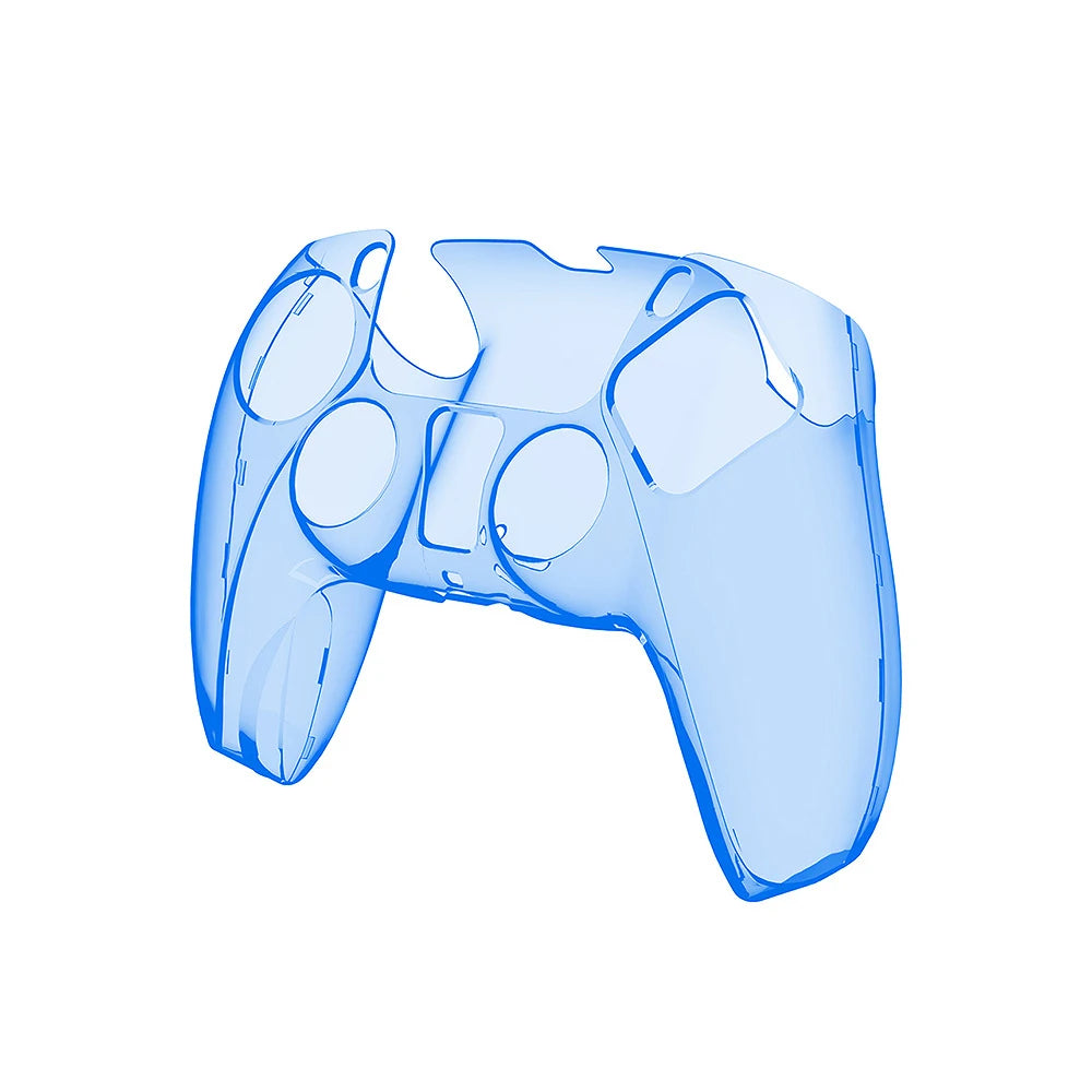 For PS5 DualSense Controller Clear PC Cover Ultra Slim Transparent Protector Case for Sony Playstation5 Gamepad Game Accessories