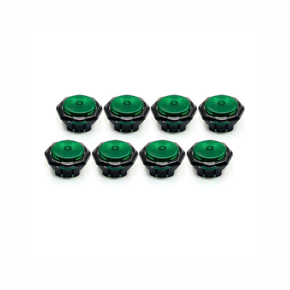 Sinoarcade 8pcs Low Profile Arcade Buttons, Kailh Hot-Swap