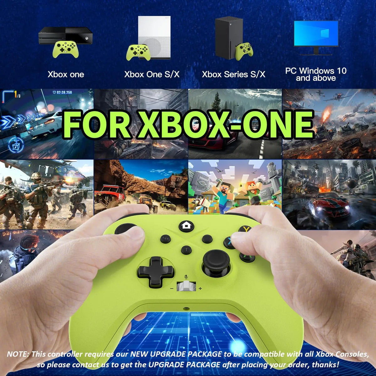 Wireless Controller W/Gaming Vibration Hall Effect 6-Axis Gyro Sensor Turbo Function Gamepads For Xbox One S/X/Series S/X/Switch