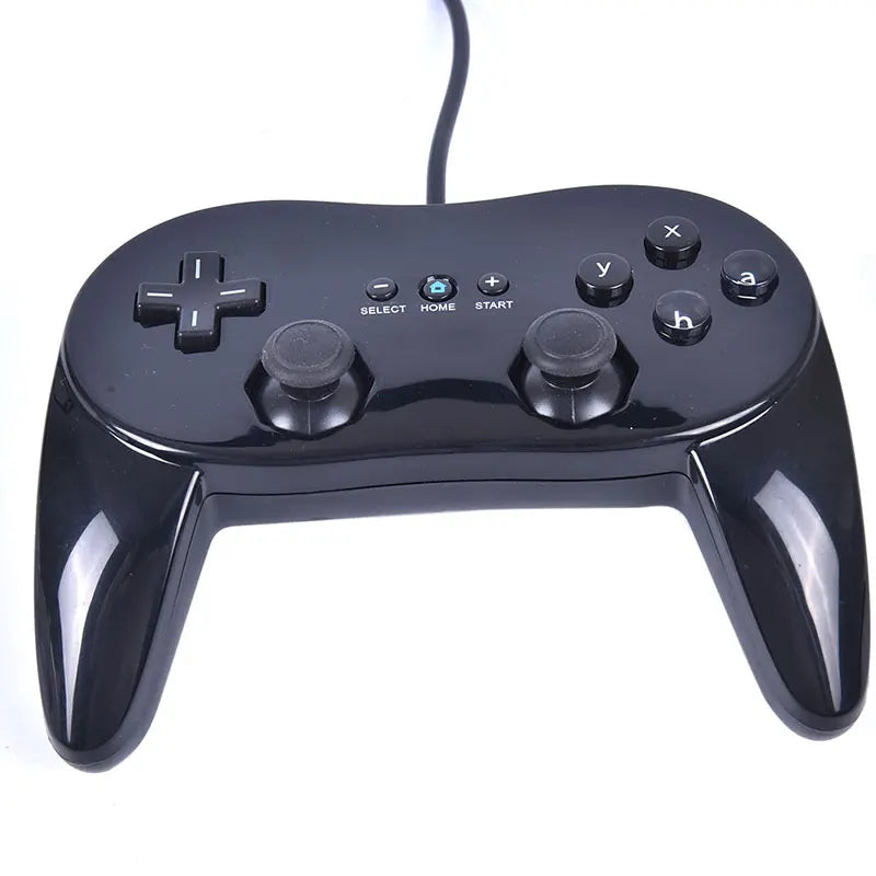 Classic Wired Game Controller for Wii Remote, White or Black