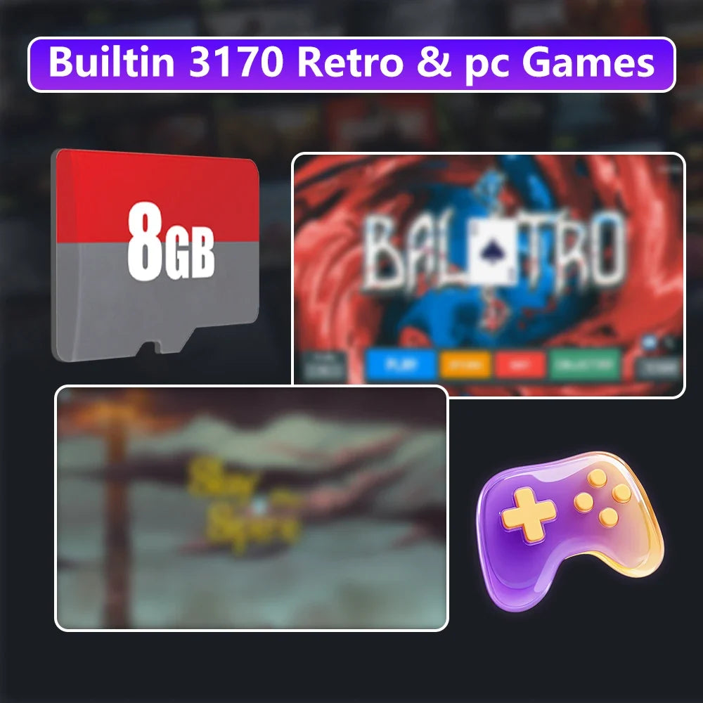 Retrobat 8GB Game TF Card for ROG Ally, 3168 Retro Games