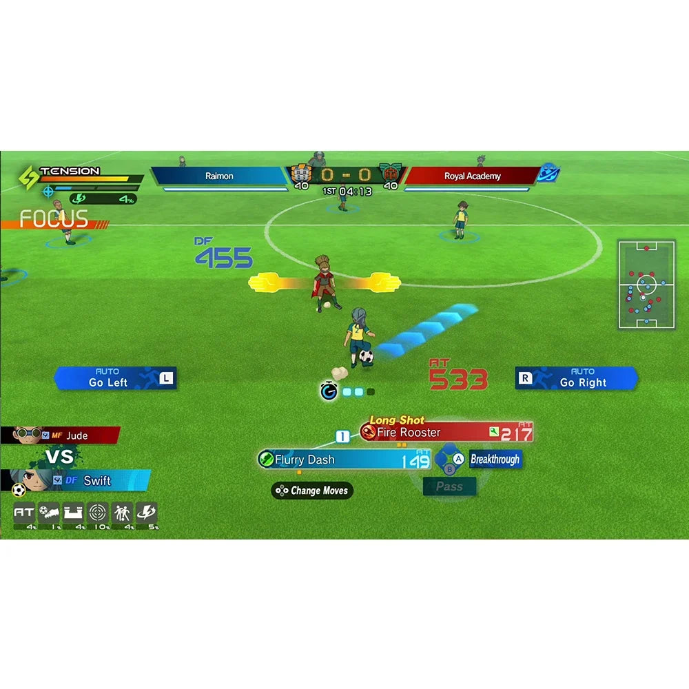 Inazuma Eleven for Nintendo Switch 2 - Physical Game Card