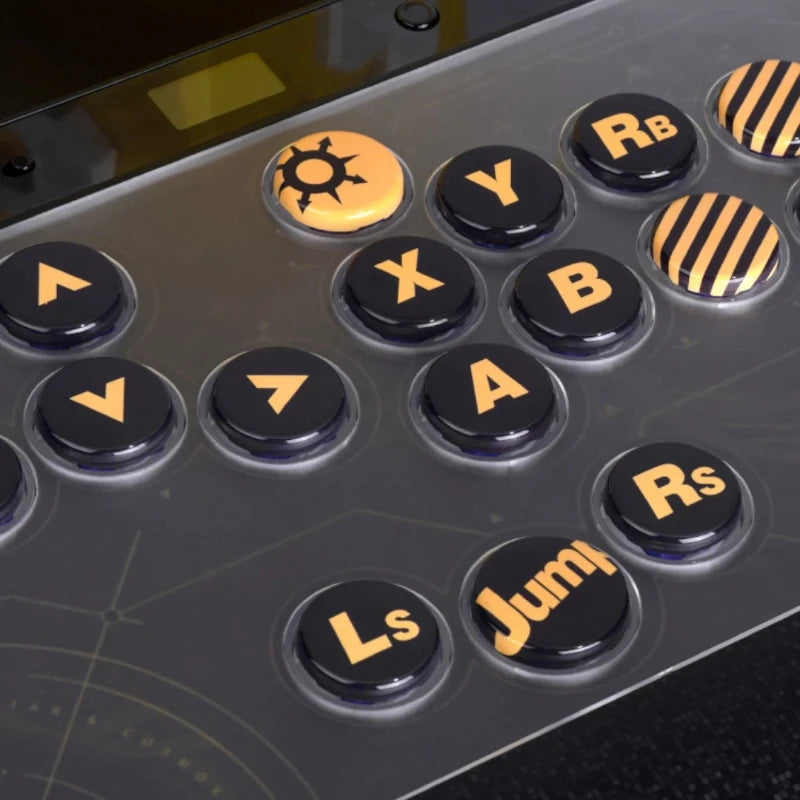 For HITBOX Arcade Style PBT Keycaps Custom Heat-Swapped Keycaps for C16/M-UltraGen2/M-Lite/E16/E14A/P12/X Game Accessories