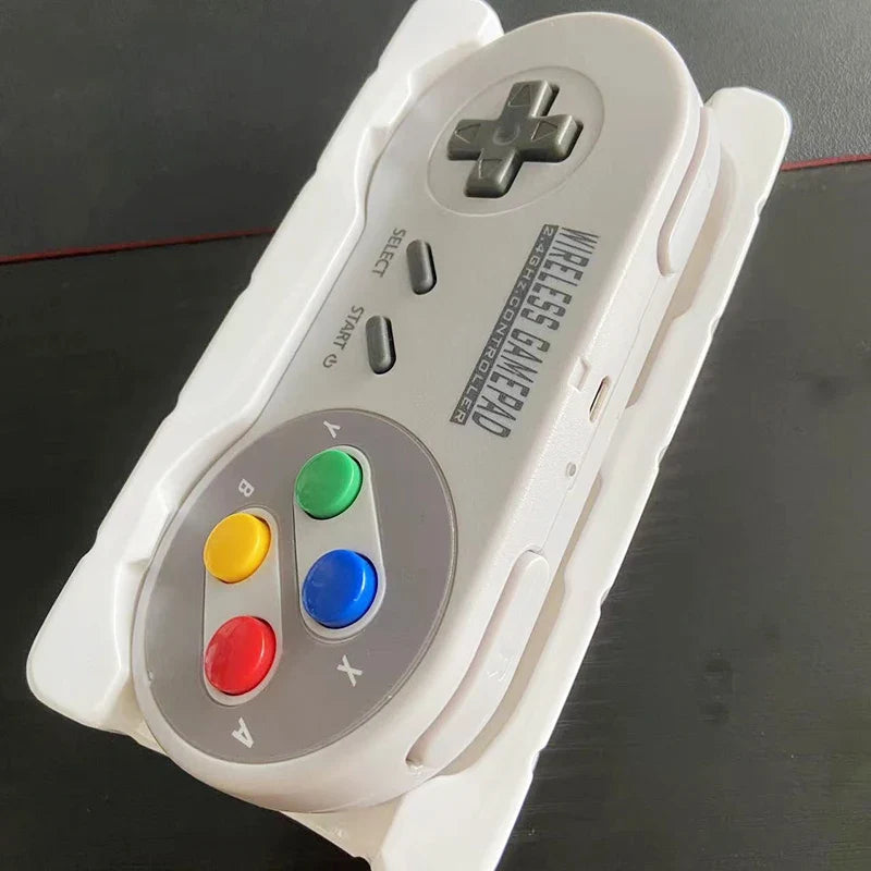 2.4G Wireless Controller, 2 Receivers, for SNES Mini PC Switch