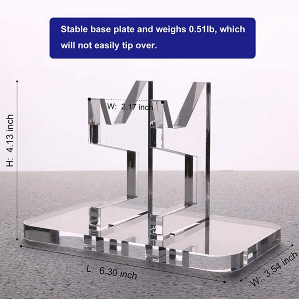 Game Controller Holder for Switch Pro/PS5/Xbox Series X/PS4 Joystick Stand Acrylic Game Controller Bracket Support Accessories
