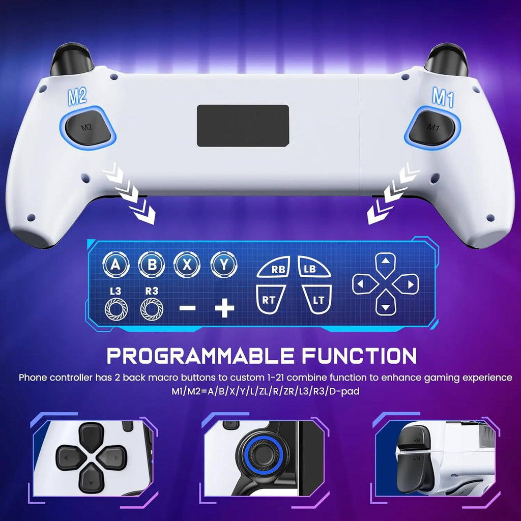 DinoFire Hall Joystick Controller for iPhone, Android & Switch