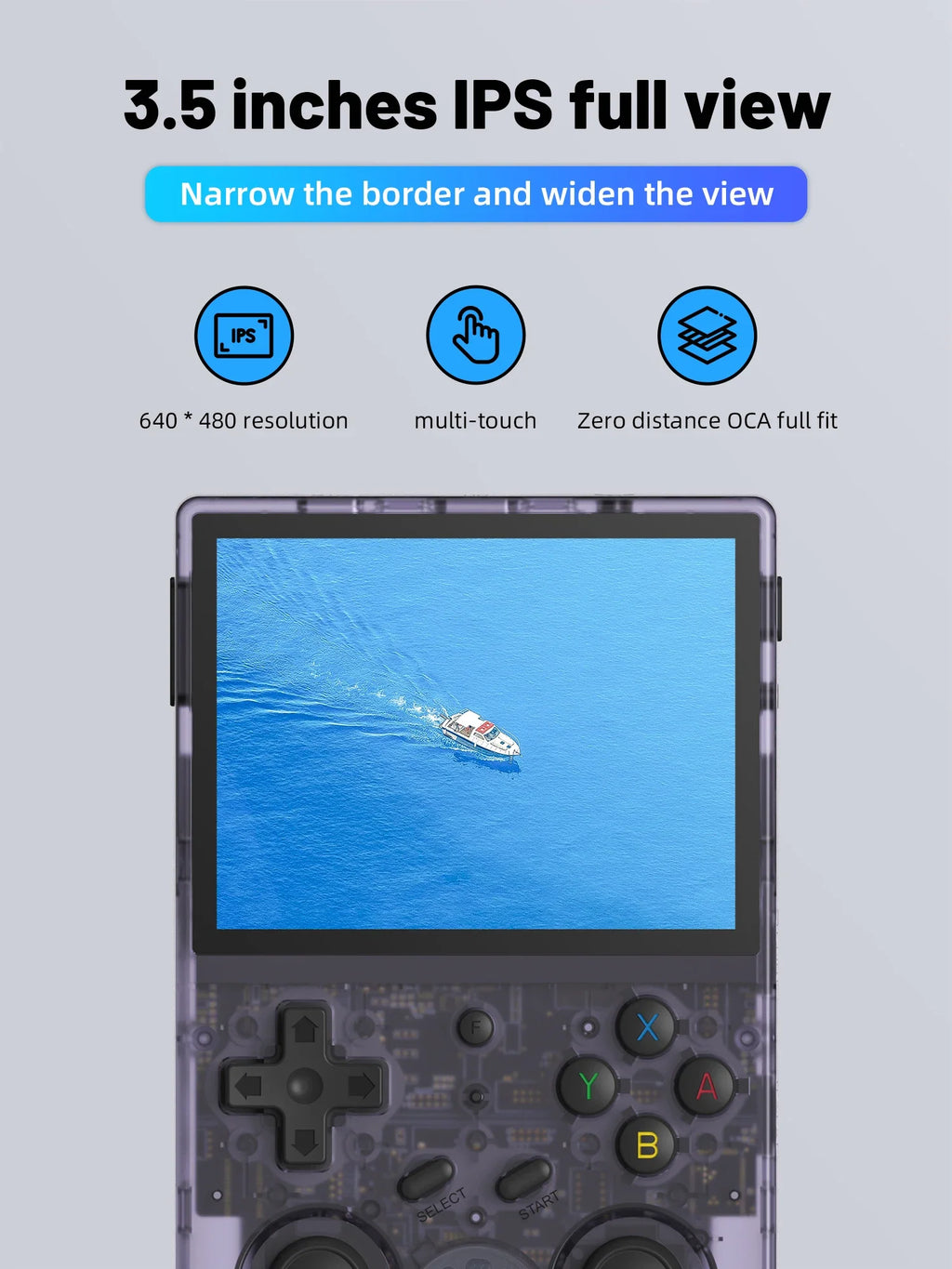 ANBERNIC RG353V RG353VS Retro Games RK3566 3.5INCH 640*480 Handheld Game Console Emulator LINUX Children's Gifts