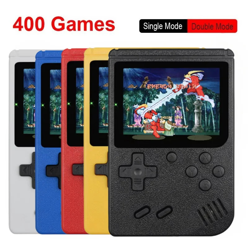 400 In 1 MINI Games Handheld Game Players Portable Retro Video Console Boy 8 Bit 3.0 Inch Color LCD Screen Games