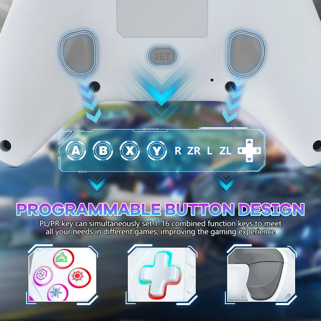 Wireless Controller for PS5 with Dual Motor, Touchpad, Turbo