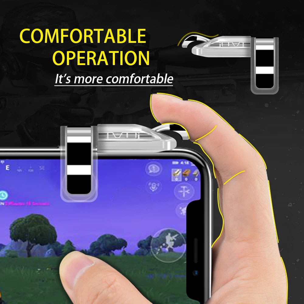 DATA FROG Mobile Gamepad Trigger for L1R1 Shooter, PUBG