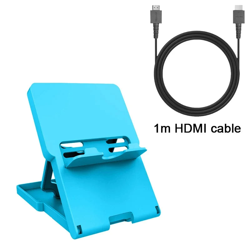 Adjustable Foldable Portable Game Console Stand for Switch 2, Switch OLED, Switch Lite, Multi-angle Display Holder