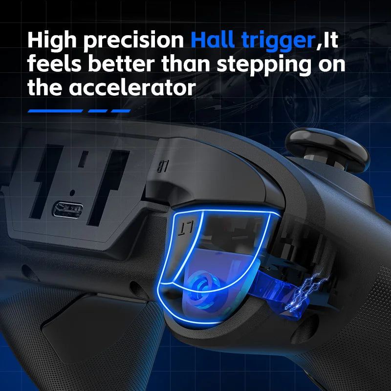 G6 Hall Mobile Game Controller for Switch, iOS, Android, PC
