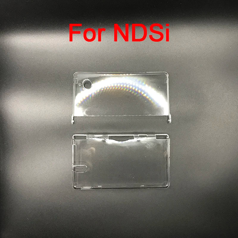 Clear Crystal Protective Cover Case Shell Housing For New 3DS XL LL NDS Lite NDSL NDSi XL LL GBA SP PSP 2000 PSV Game Console