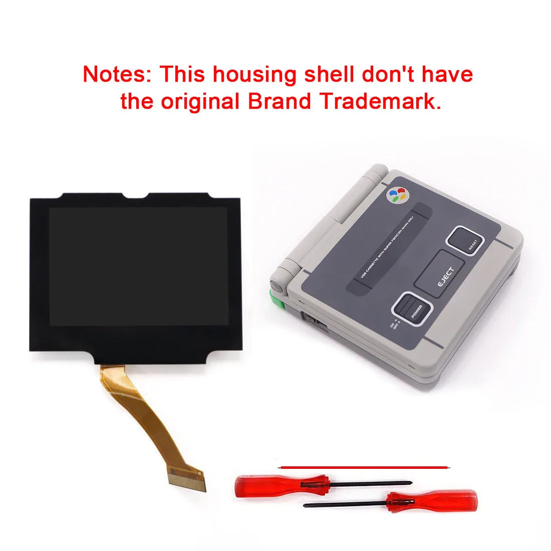 HISPEEDIDO GBA SP V5 3.0 Inch Laminated IPS LCD Kit 720x480