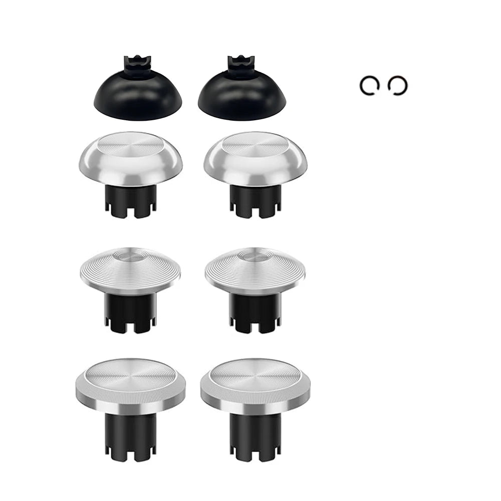2024 NEW Metal Thumbsticks for PS5 PS4 Controller Buttons 3D Analog Stick Joystick Replacement Accessories Parts