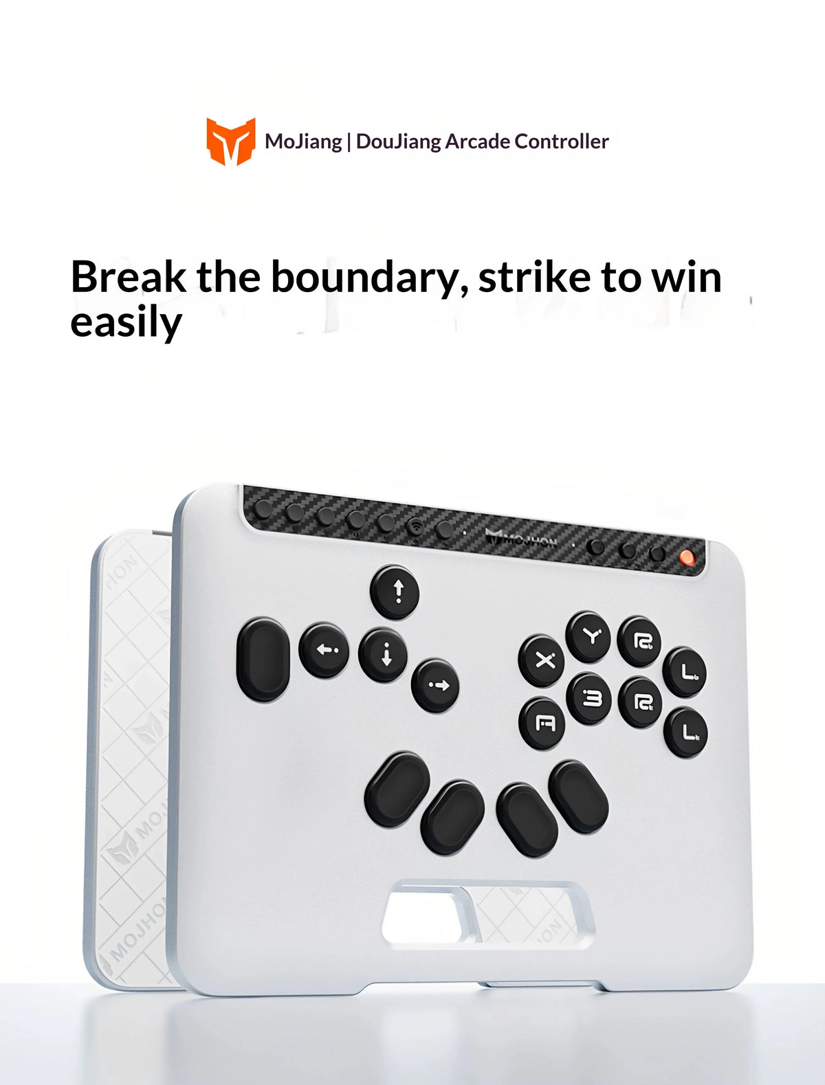 MOJHON DOUJIANG Leverless Controller Fighting Keyboard Kaihua Customized Biaxial Gaming Keyboard Full-Key Support For Hot Plug