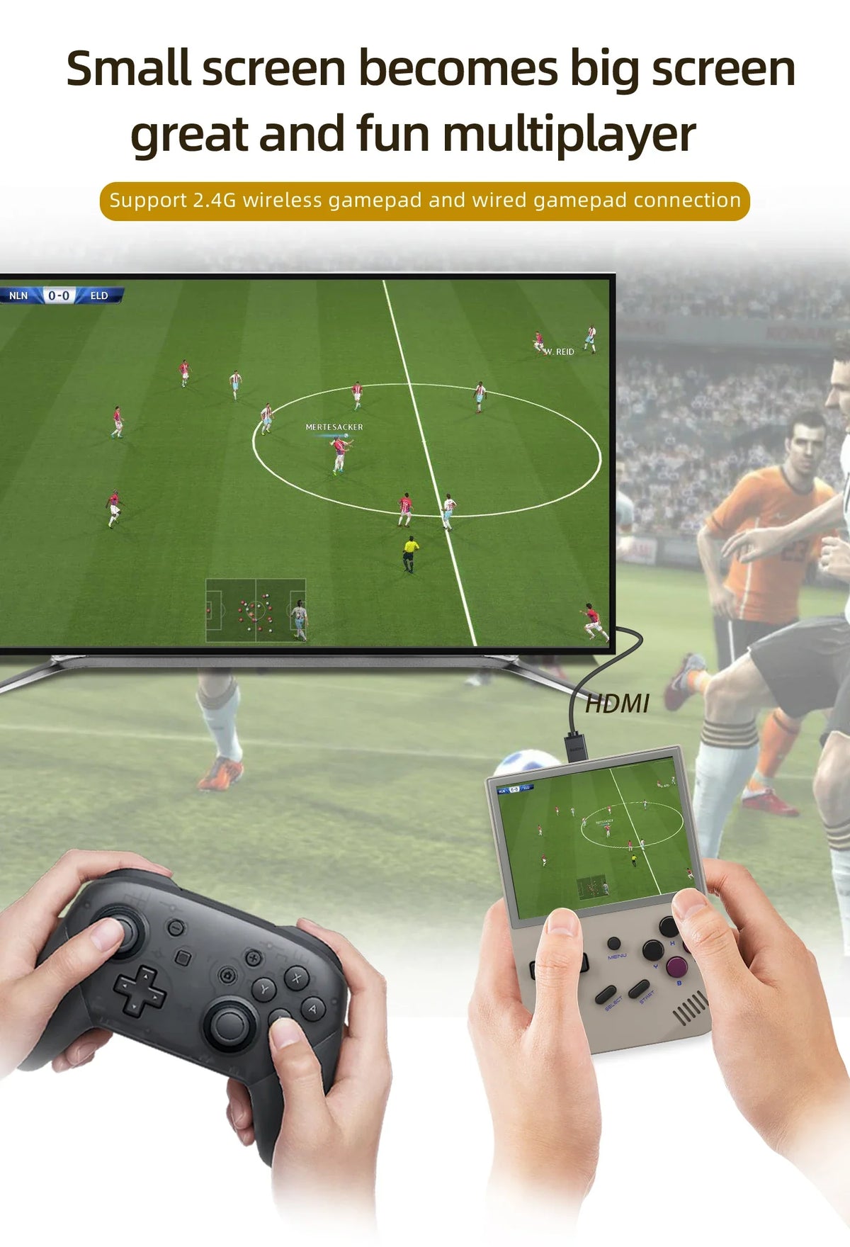 Anbernic RG35XX Handheld Console 3.5 Inch IPS GarlicOS 2600mAh