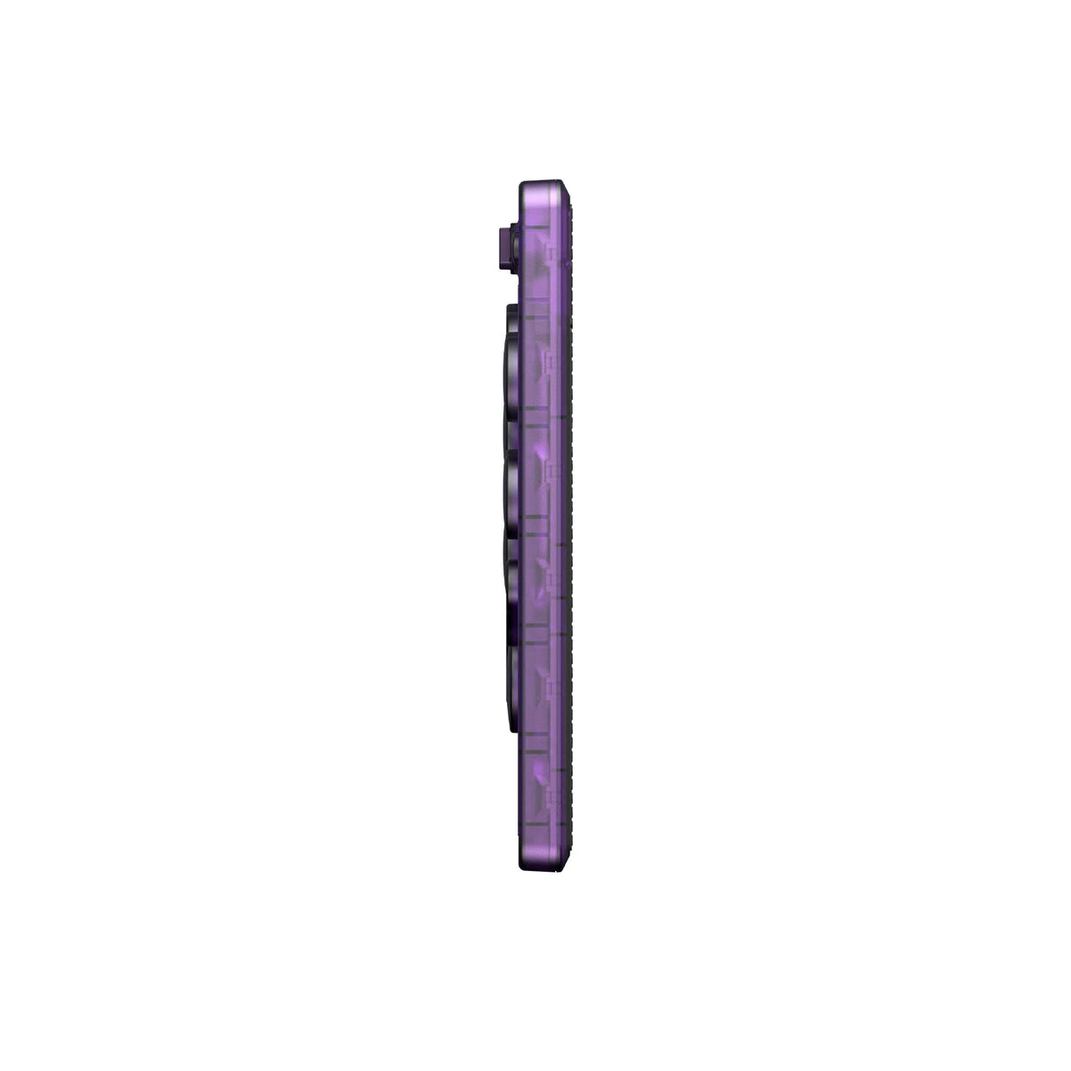 8BitDo Arcade Controller Transparent Purple Signature Edition, Wired, Wireless Bluetooth, 2.4G, Low-profile Mechanical Switches for Nintendo Switch / Switch 2 Windows