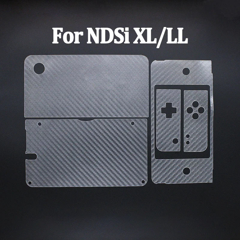 1PC Anti Scratch Carbon Fiber Full Body Skin Sticker Protective Film For 2DS/3DS/New 2DSXL/3DSXL/NDSL/NDSI XL/Switch/2/Oled/Lite