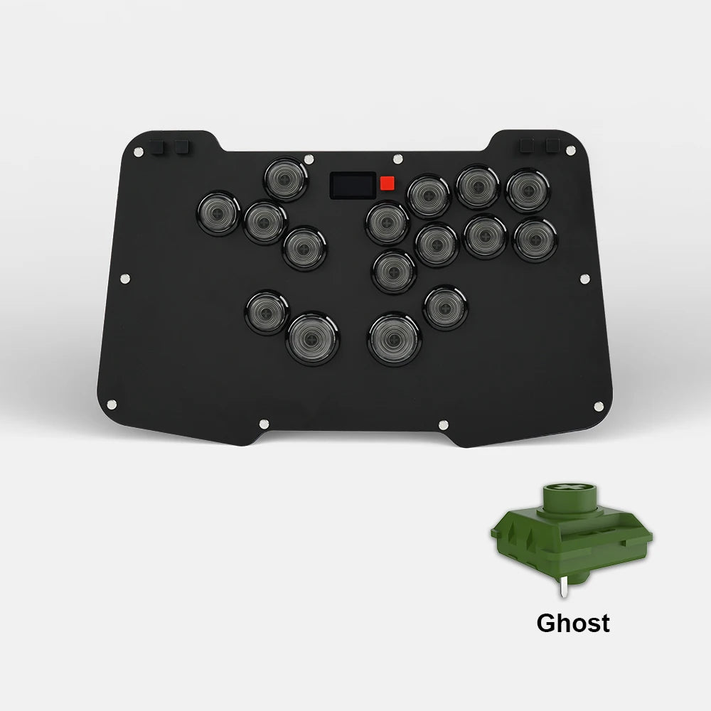 Duelpad Zen16 Fightstick Arcade Joystick For PC/PS4 Controller Hitbox Keyboard For Steam/Switch