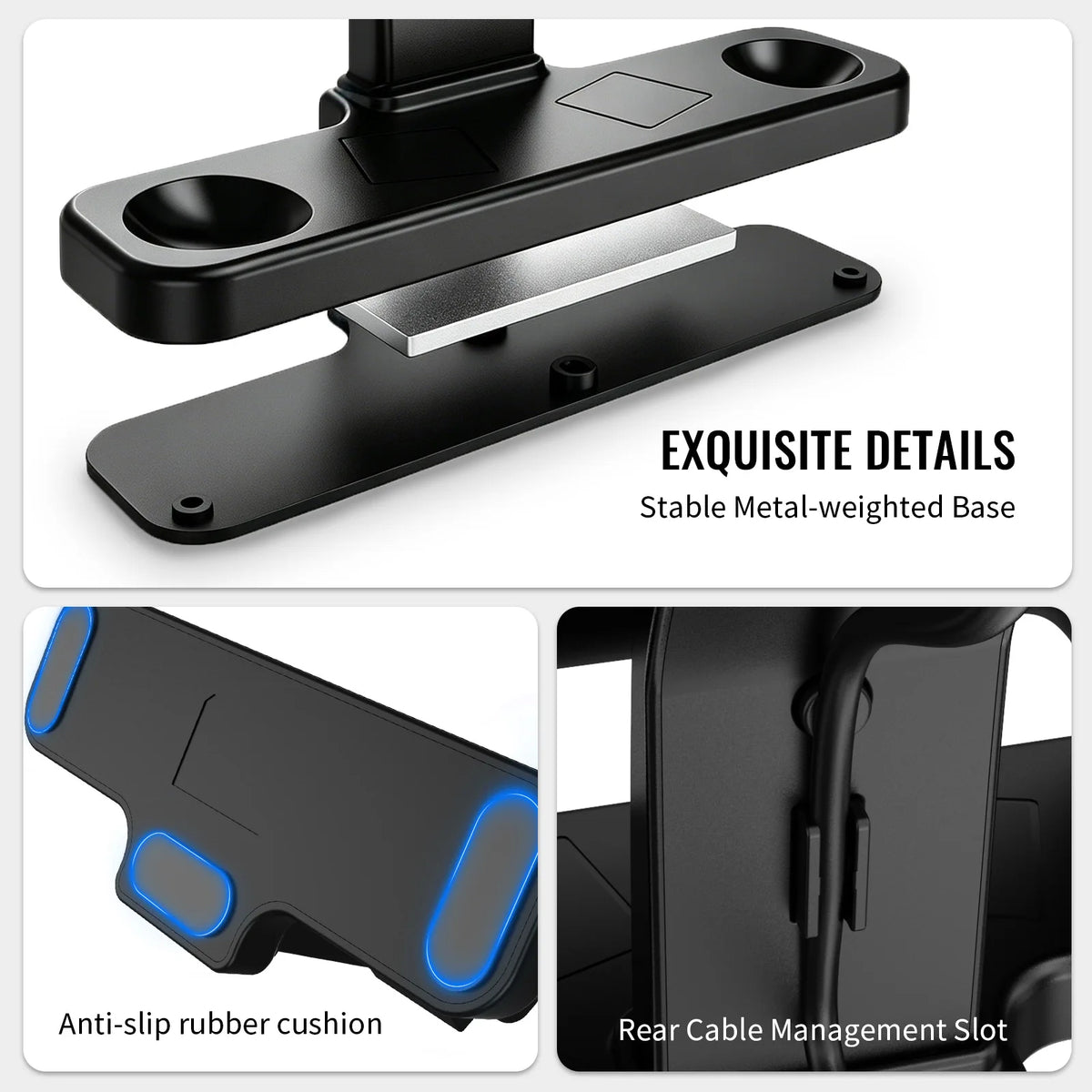 New Desktop Stand Compatible with Steam Controller 2 Charging Dock Anti-Slip Gamepad Holder Accessory for Steam Controllers