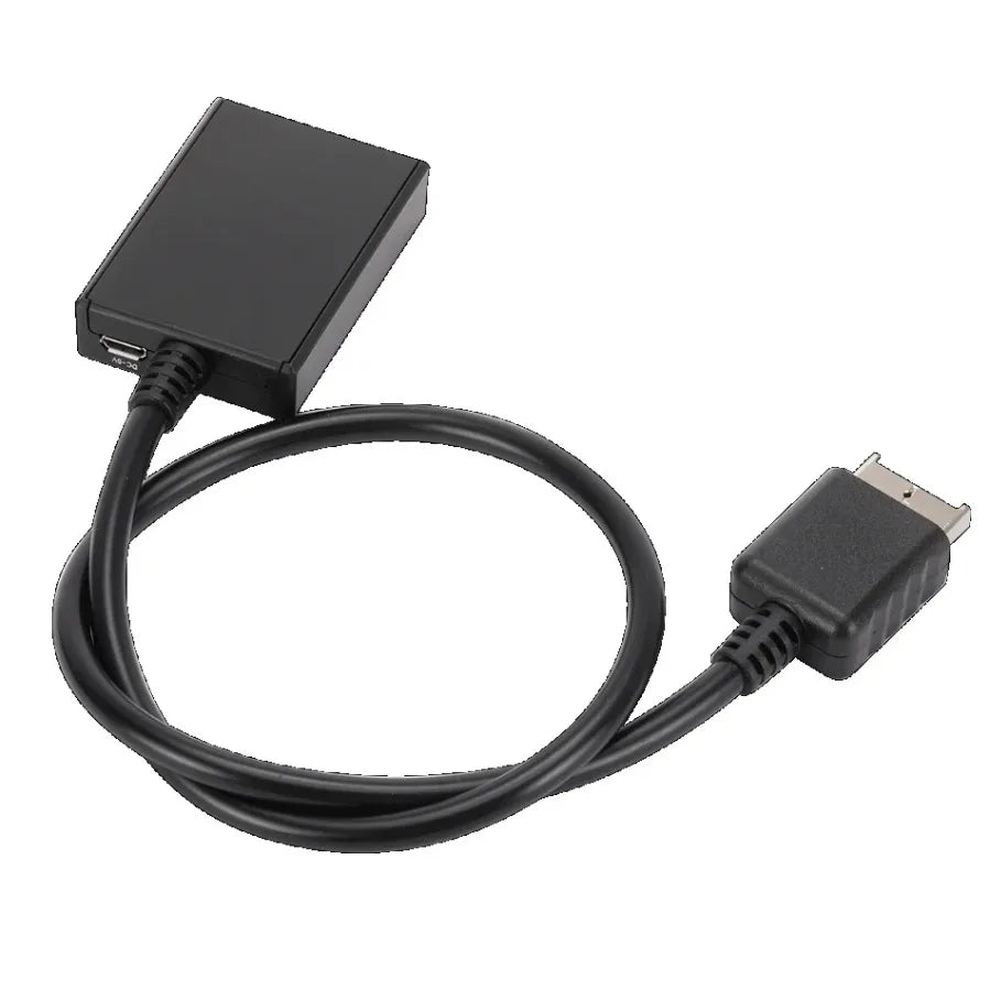 1080P PS2 to HDMI-Compatible Video Audio Converter Support PS1/PS2/PS3 Display Modes for HDTV PC with HD Cable PS2 to HD Adapter