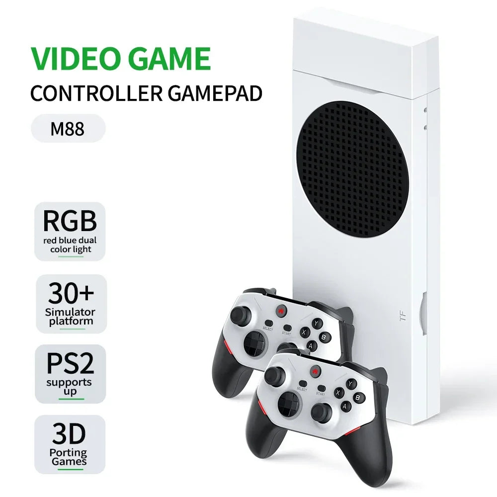 BOYHOM M88 Handheld Game Console support 4K 3D TV Games Wireless Controller Gamepad ARM Mali-G52 For Sony PS2/Psp/Ps1/Dc/Nds/Psx