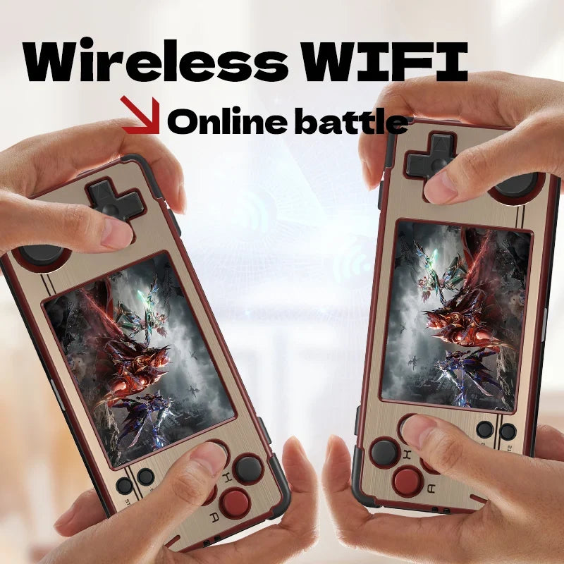 MIYOO A30 Retro Handheld Console, 2.8-Inch IPS, Linux, WiFi