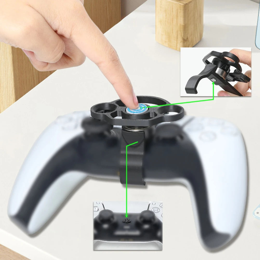 Mini Game Steering Wheel For PS5 Game Controller Accessories Racing Games Steering Wheel Replacement Enhanced Gaming