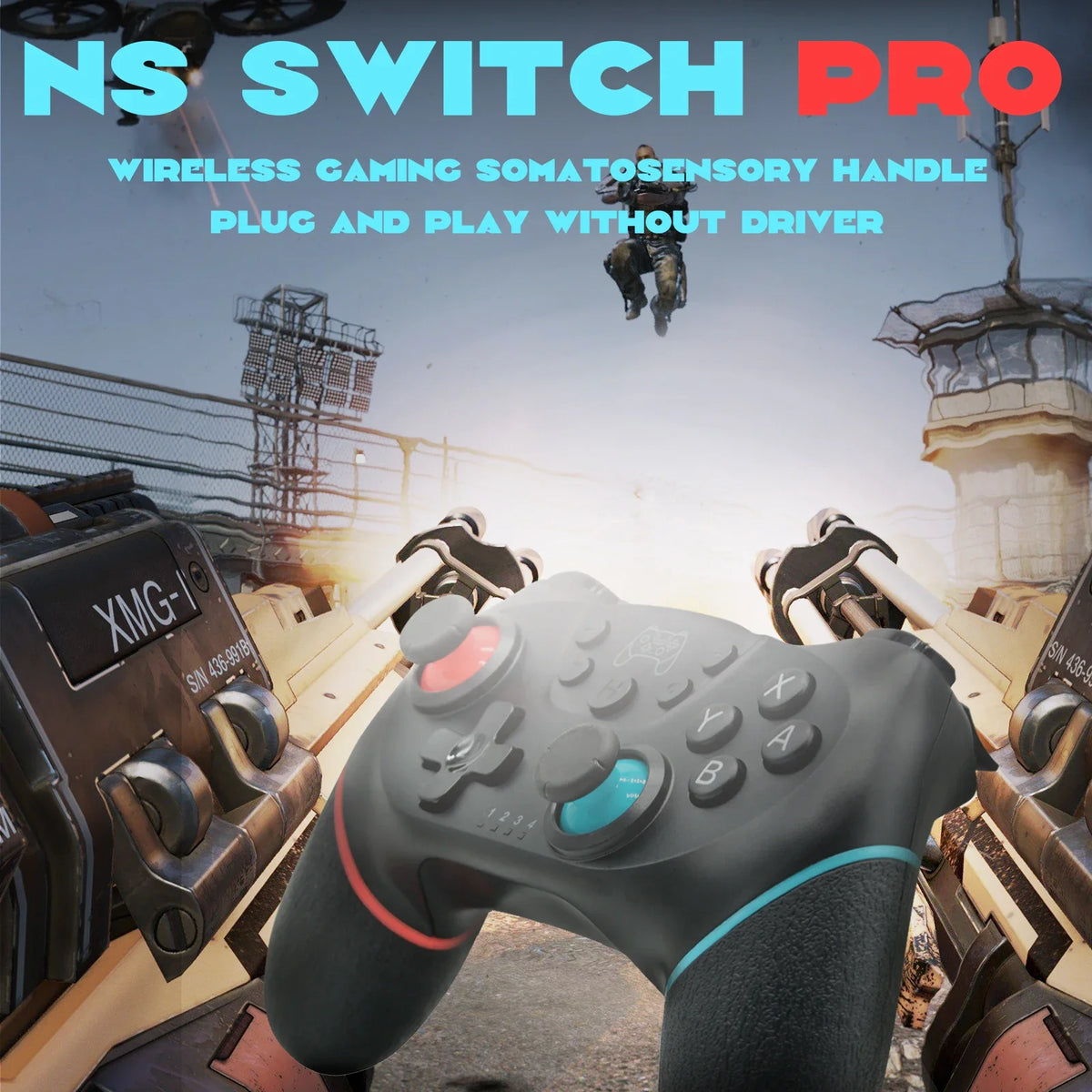 Bluetooth Wireless Gamepad for Switch/OLED/Lite & PC