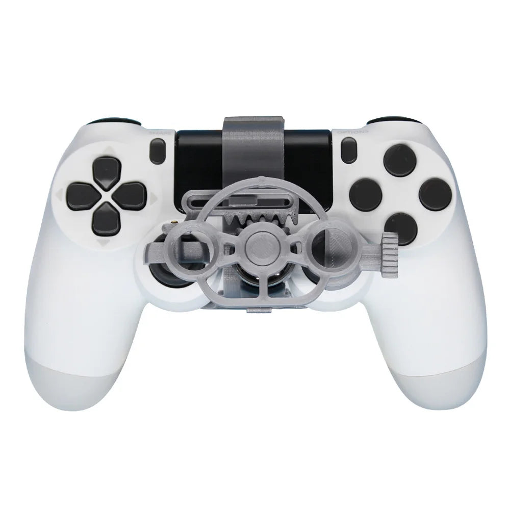 PS4 Controller Mini Racing Steering Wheel Attachment, 3D Printed
