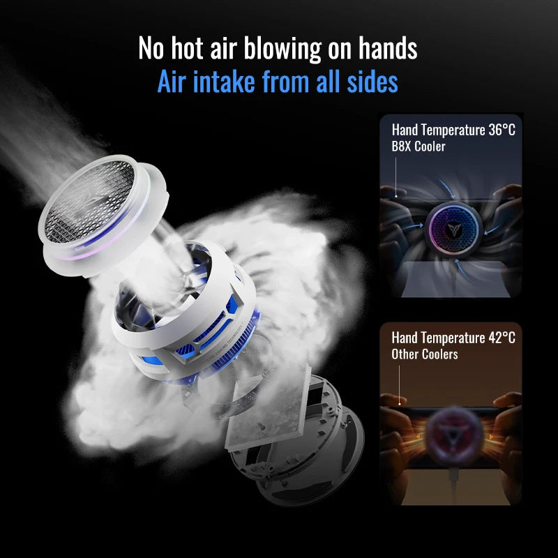 Flydigi B9X/B9/B8X Mobile Phone Cooler Fan, Magnetic Radiator