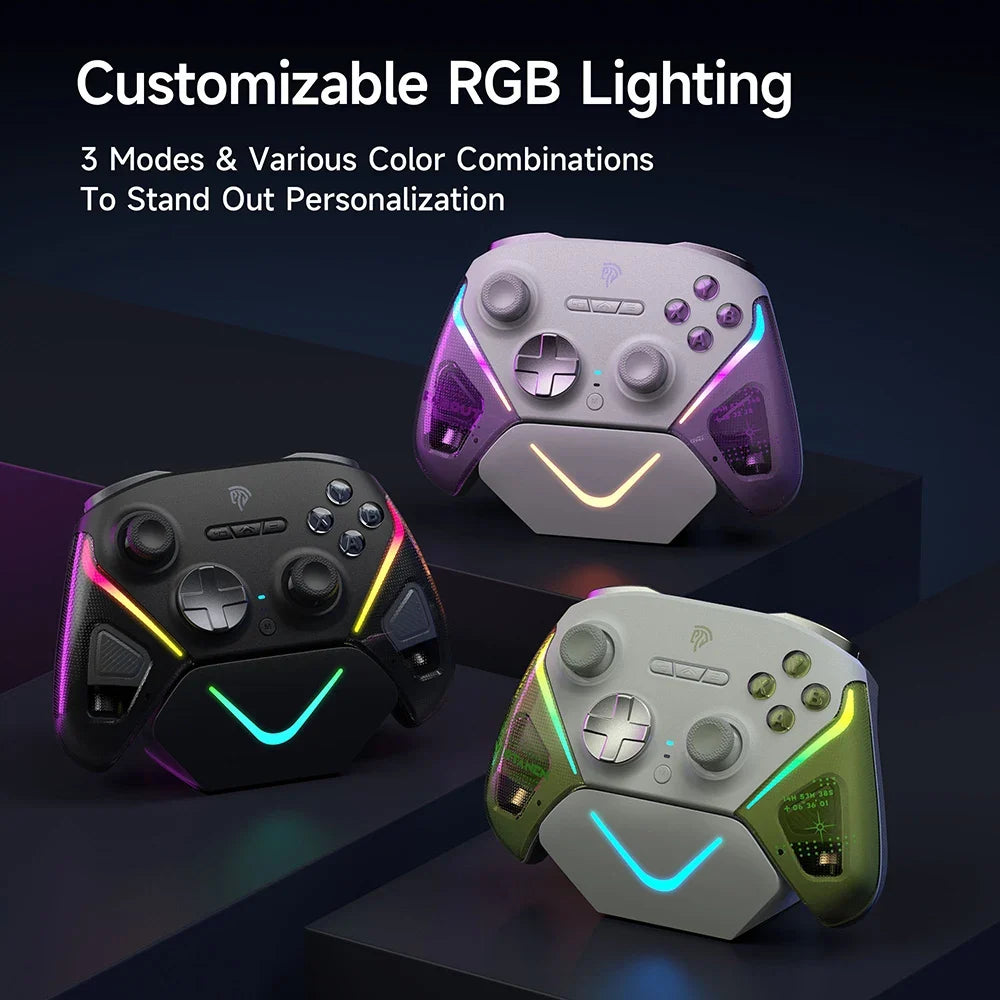 EasySMX D10 TMR Stick Wireless Gamepad for PC, Switch, Steam