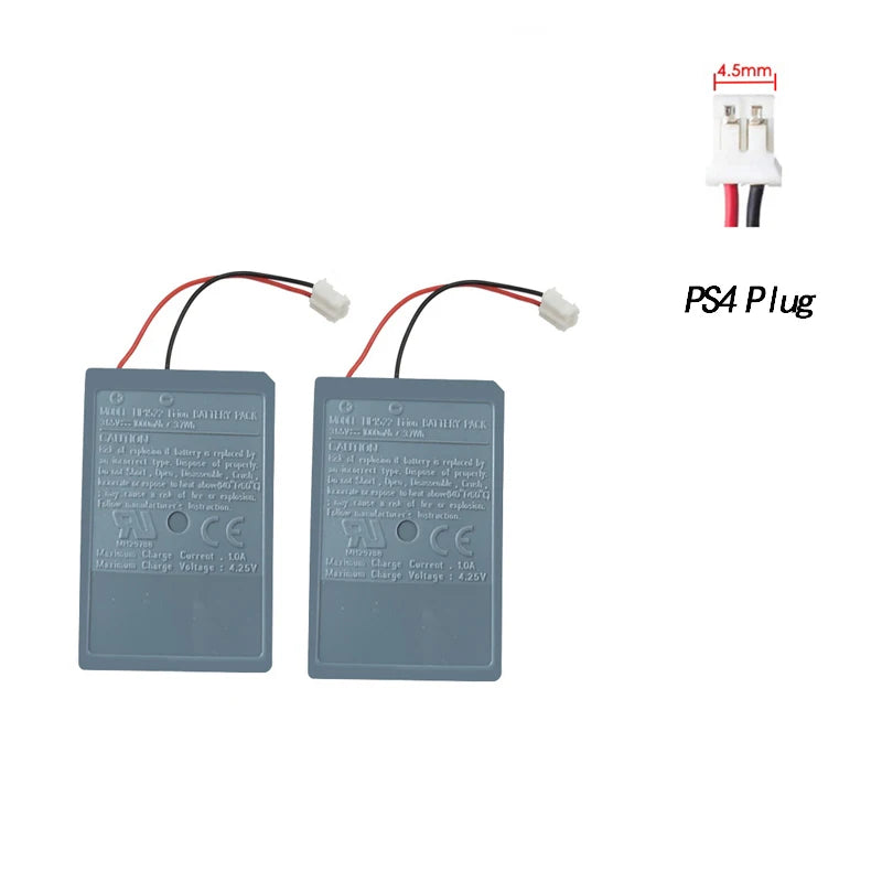 PS4 Controller Battery For SONY PS4 PRo Slim LIP1522 Dualshock 4 V1 V2 Wireless Controller Playstation GamePad 4x Battery